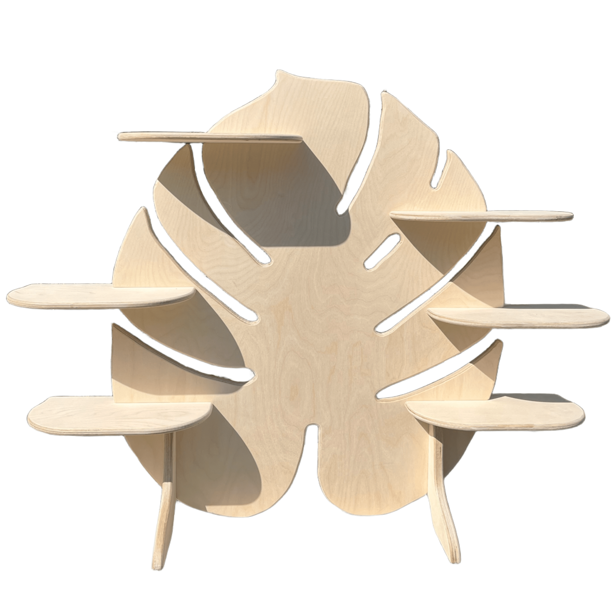 Monstera Perforated Leaf Sergileme Standı #TR1017