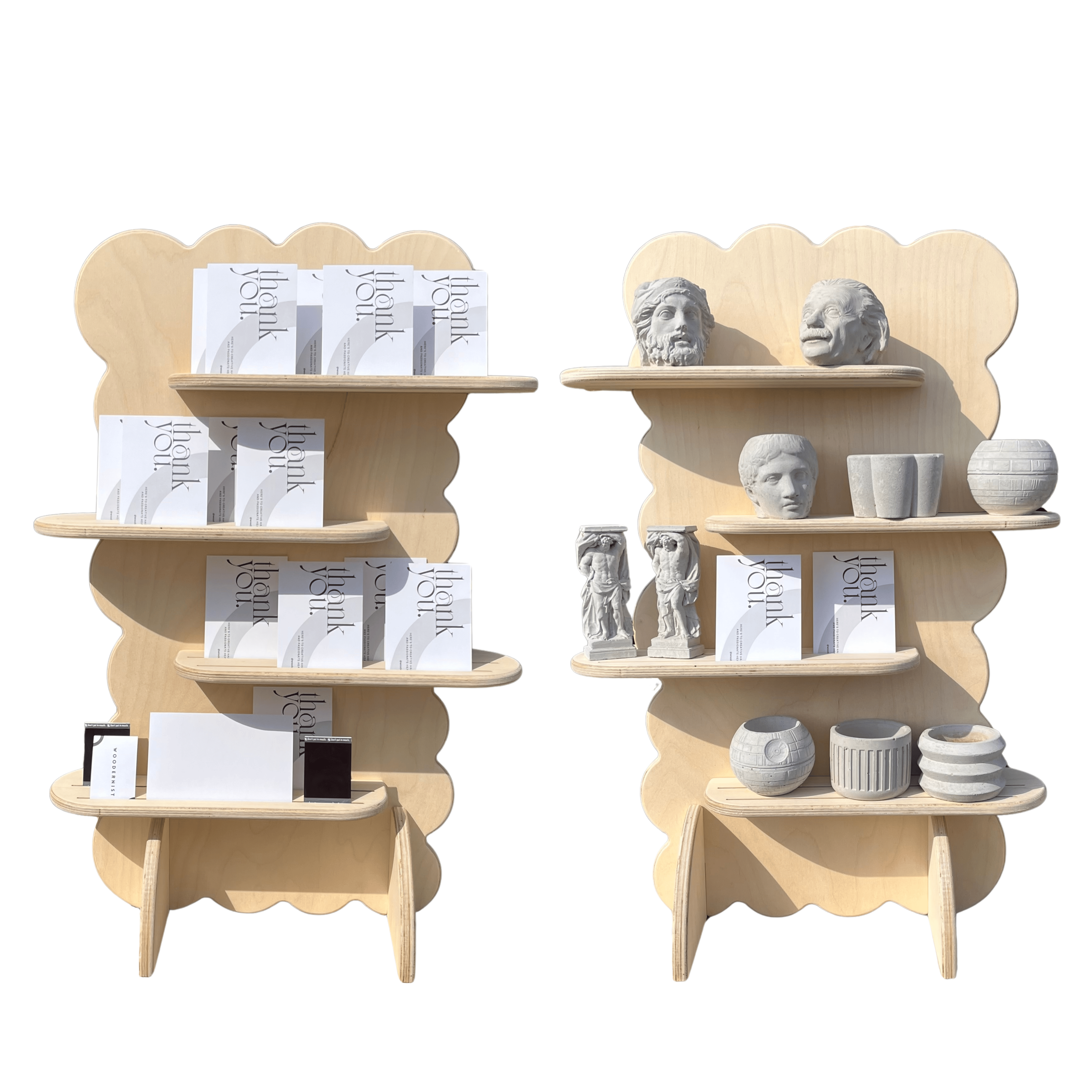 4-Tier Slottie Collapsible Display Stand