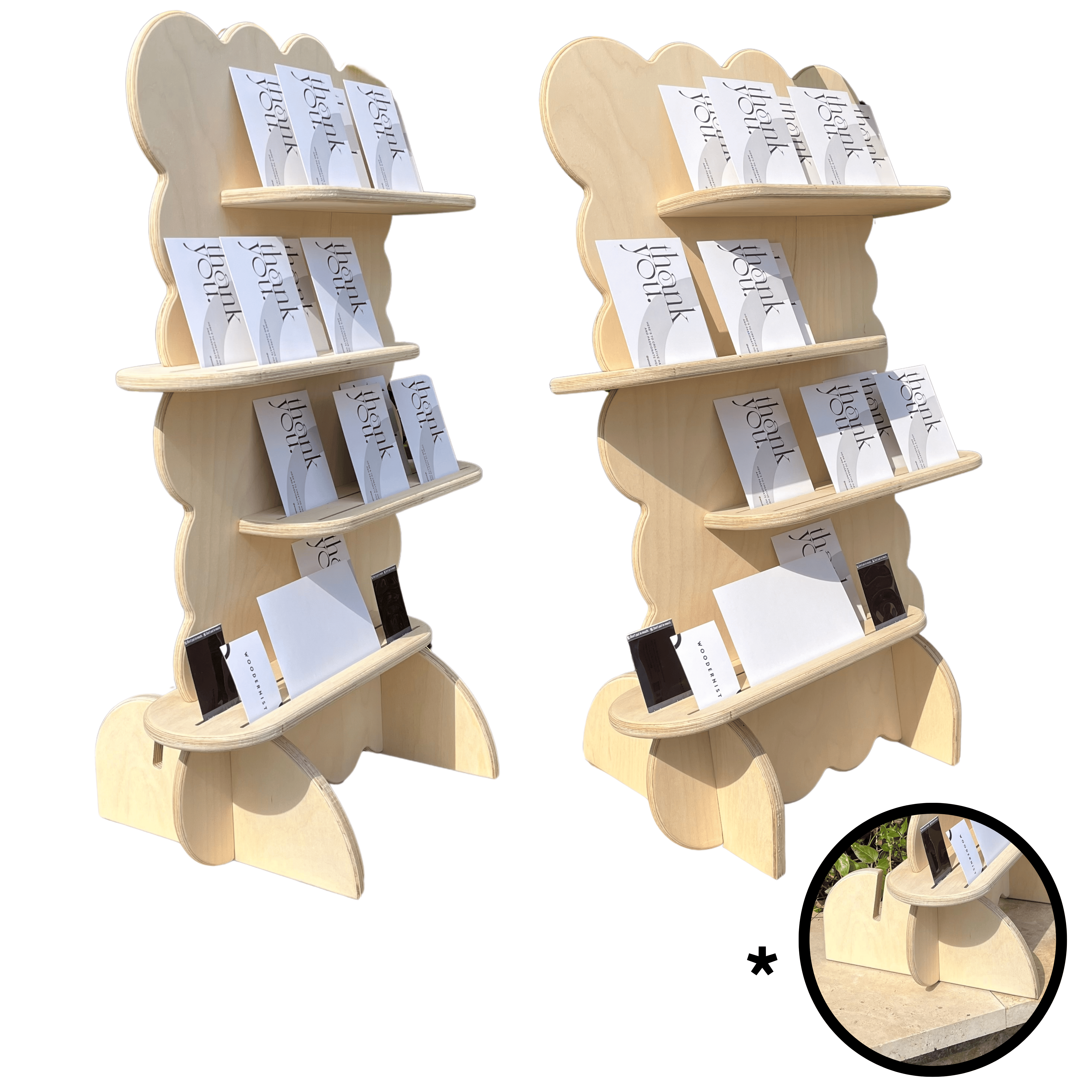 4-Tier Slottie Collapsible Display Stand