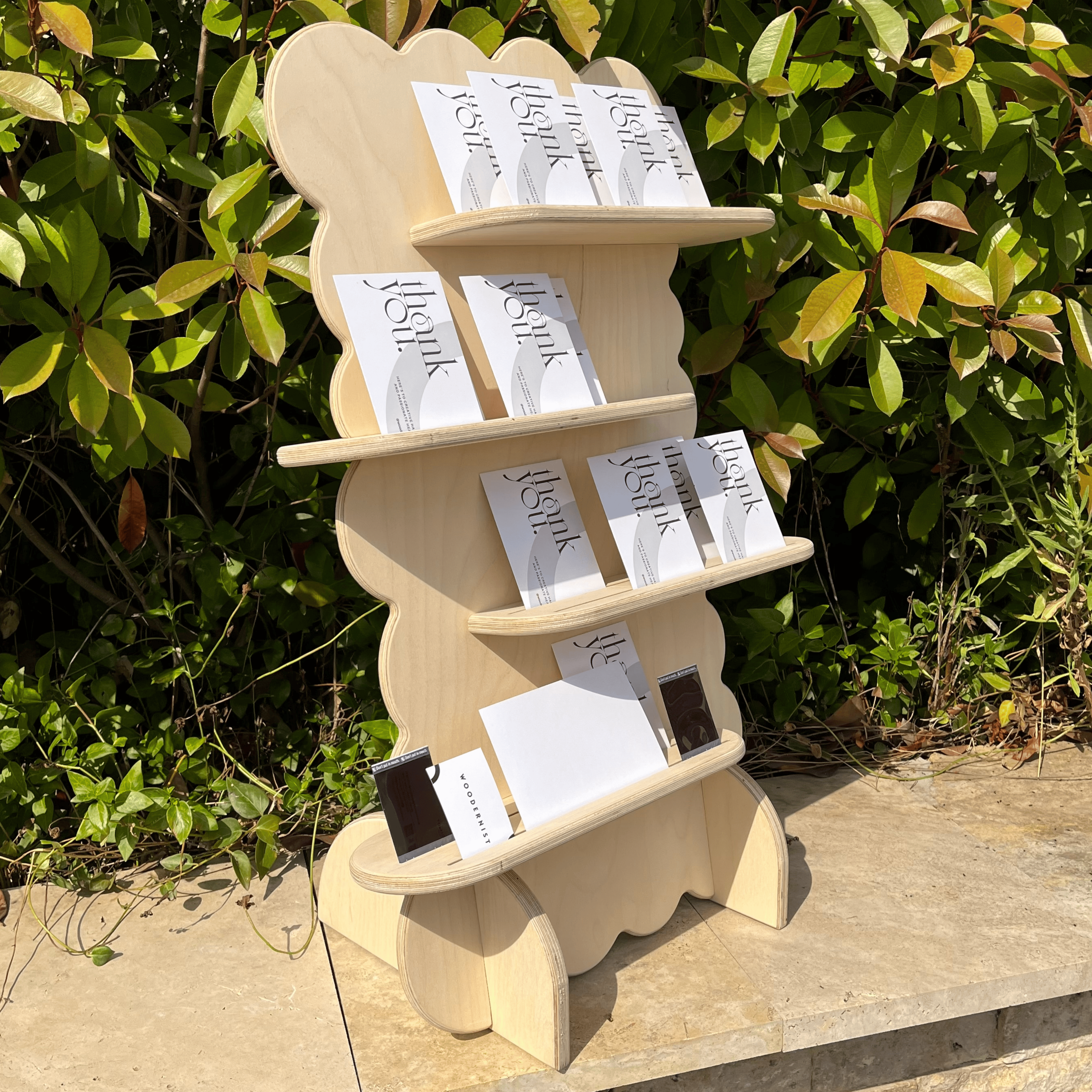 4-Tier Slottie Collapsible Display Stand
