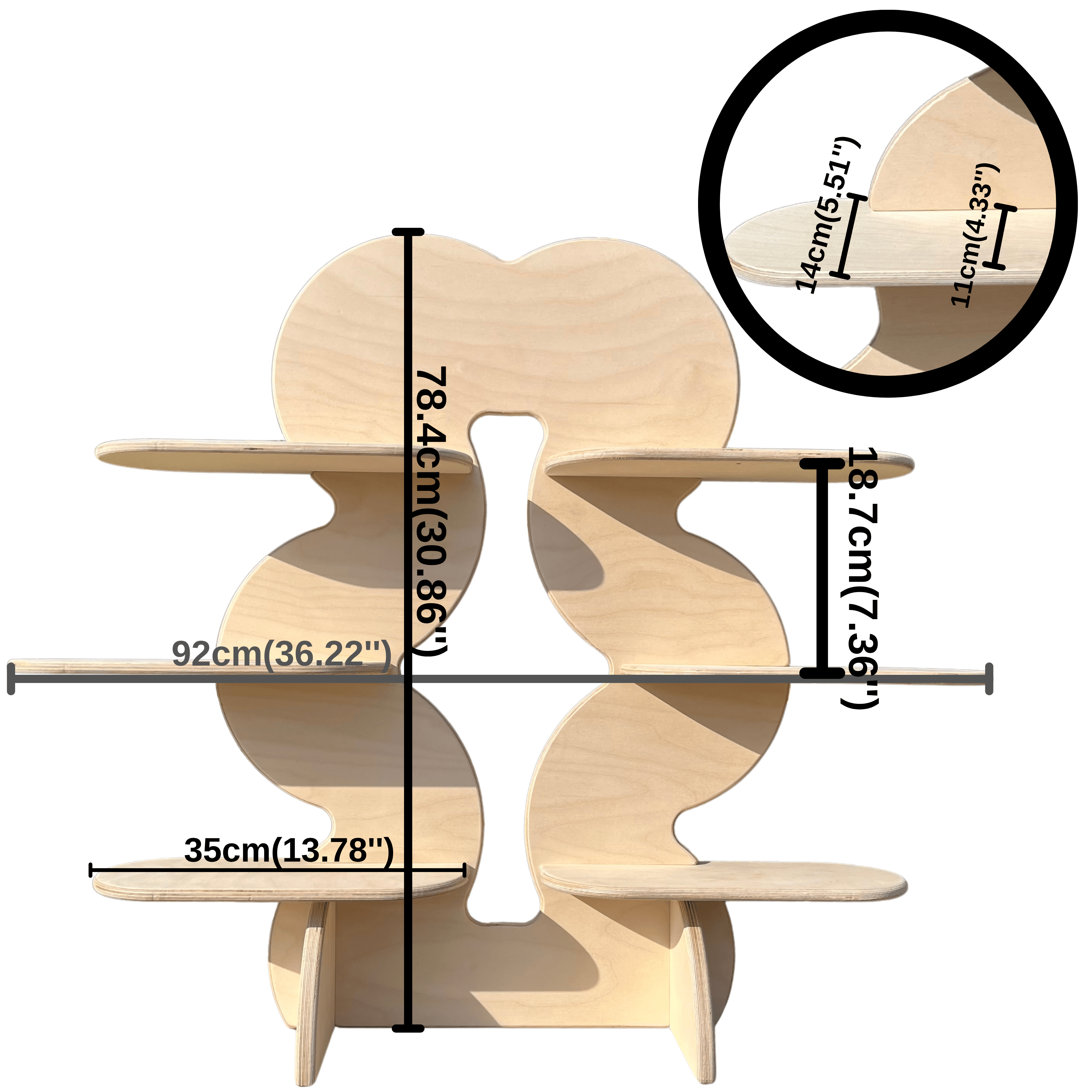 Bergmy Collapsible Display Stand