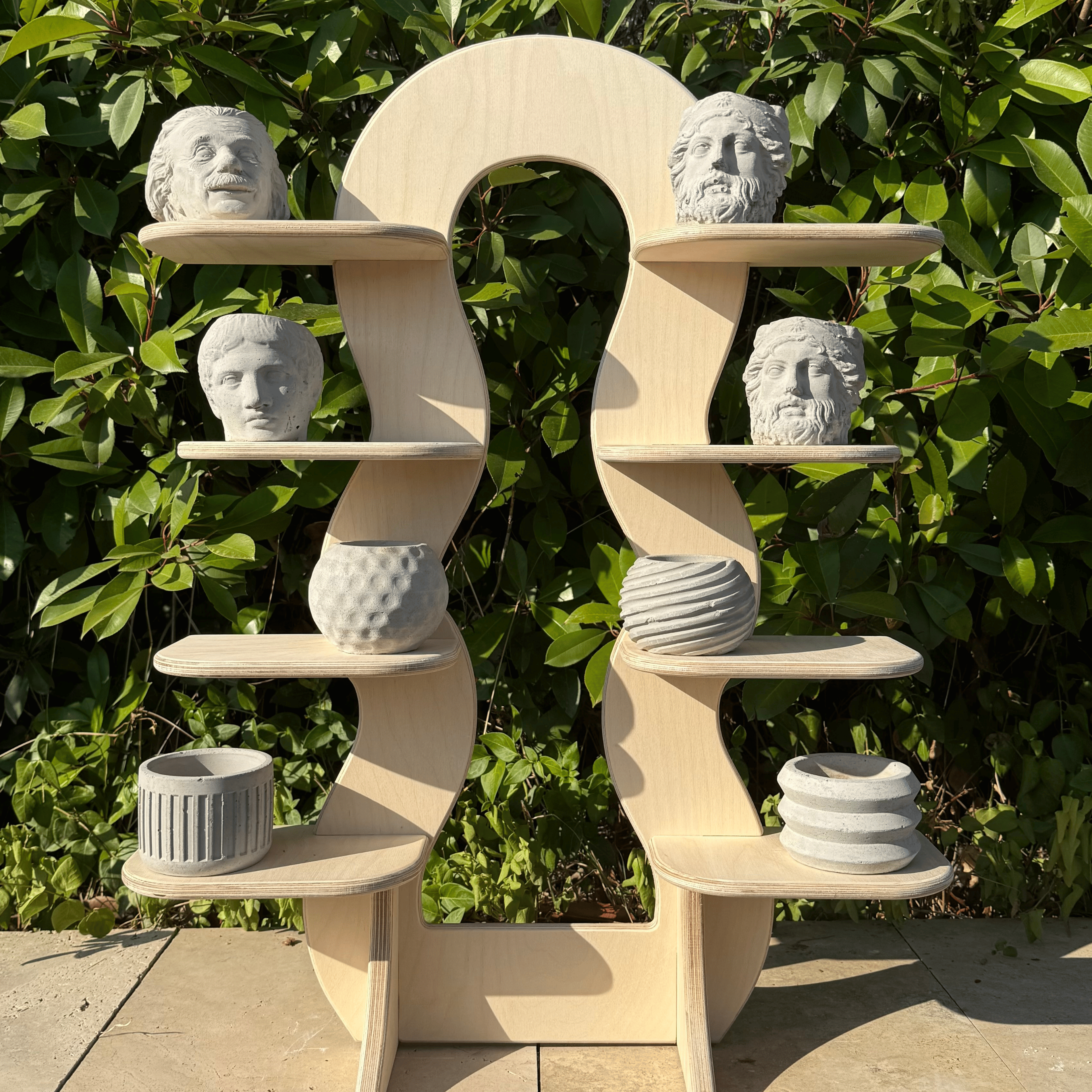 Friend Collapsible Wooden Display Stand