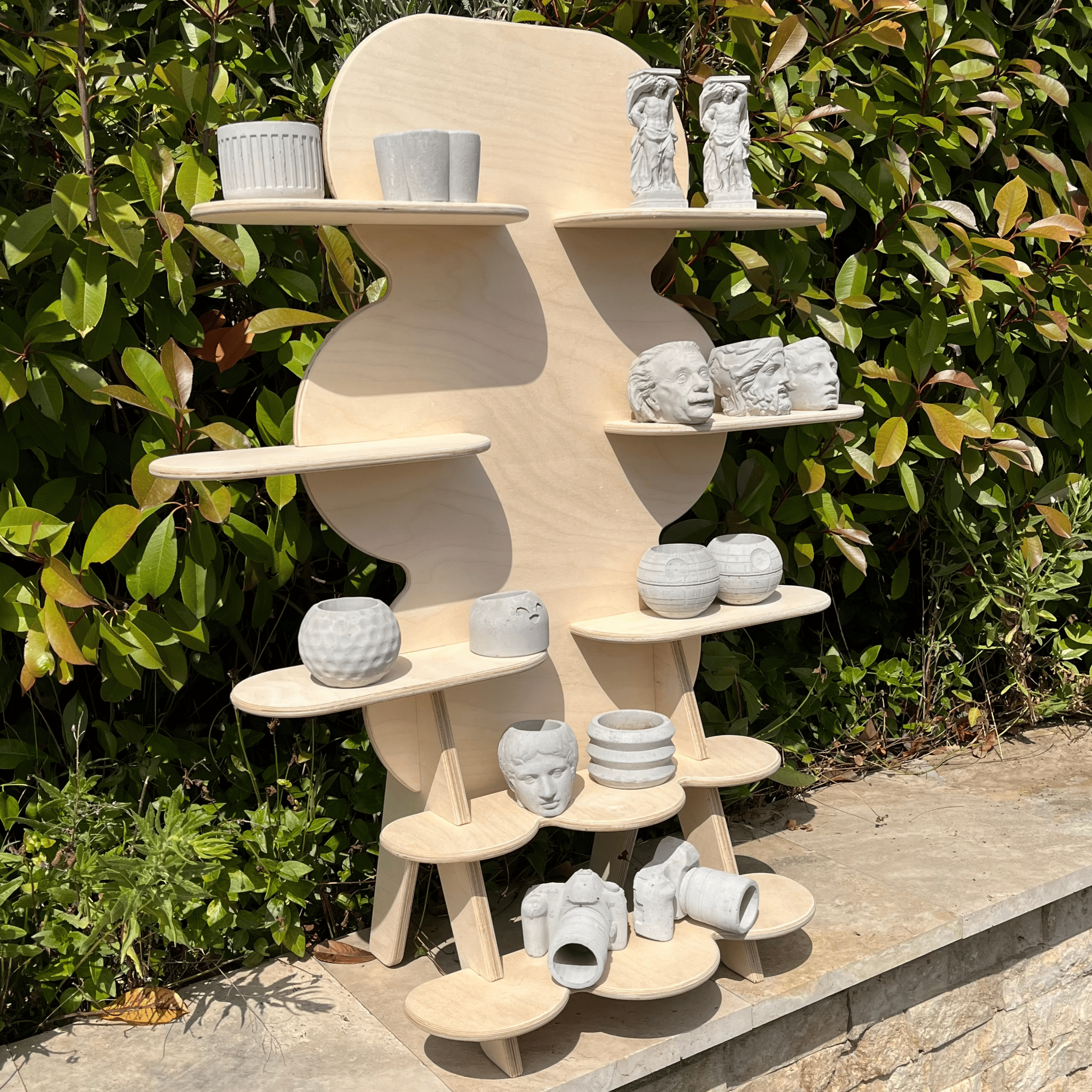 Wibbly Collapsible Display Stand