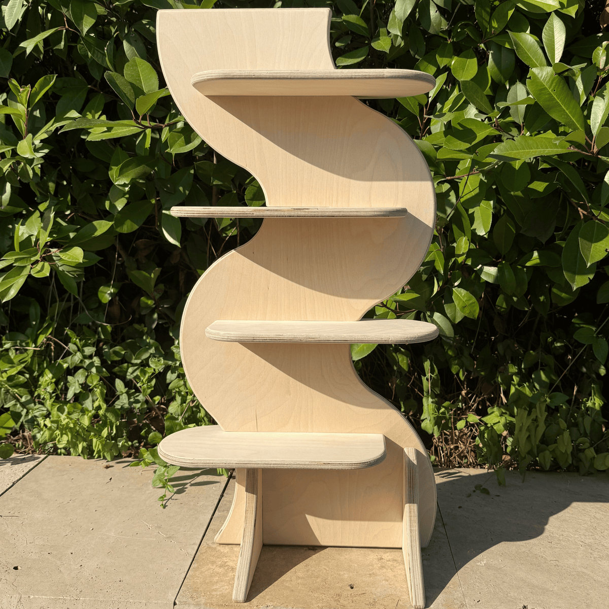 Lithe Collapsible Wooden Display Stand