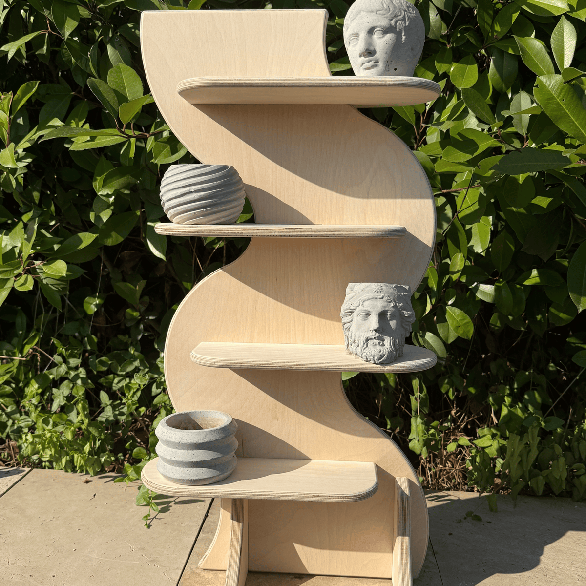 Lithe Collapsible Wooden Display Stand