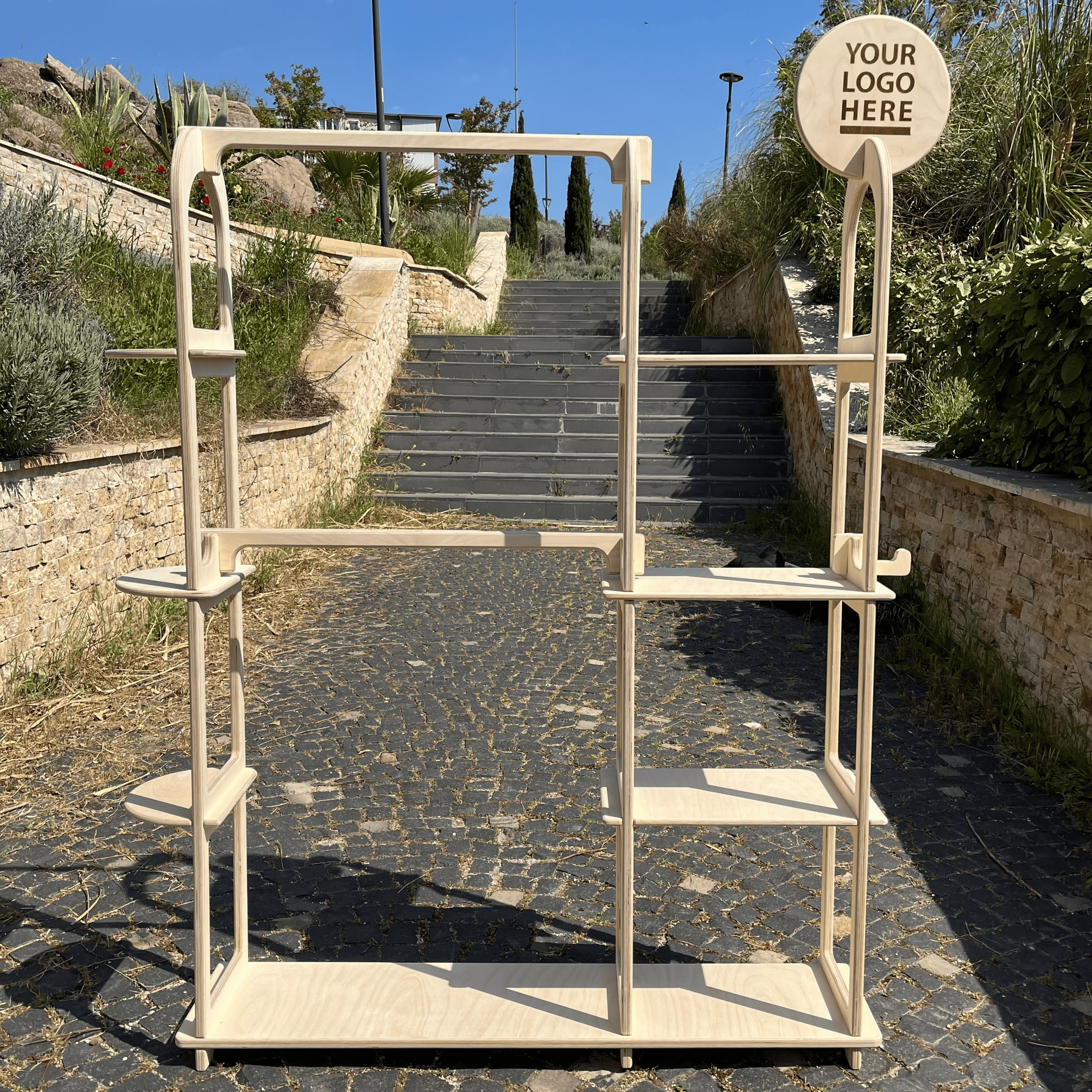 Longer Clothy Collapsible Display Stand