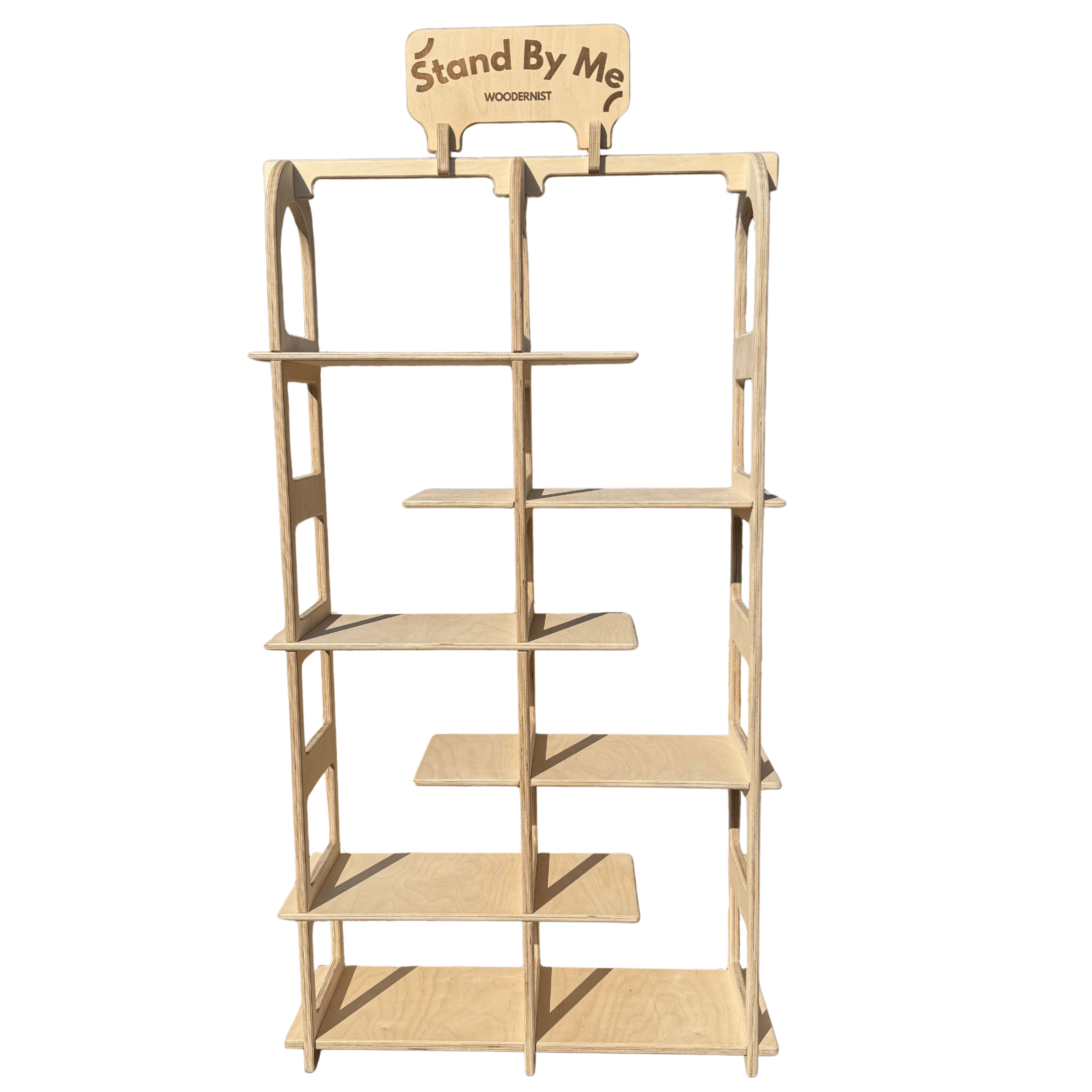 Floopy Collapsible Stand On Floor Display Stand