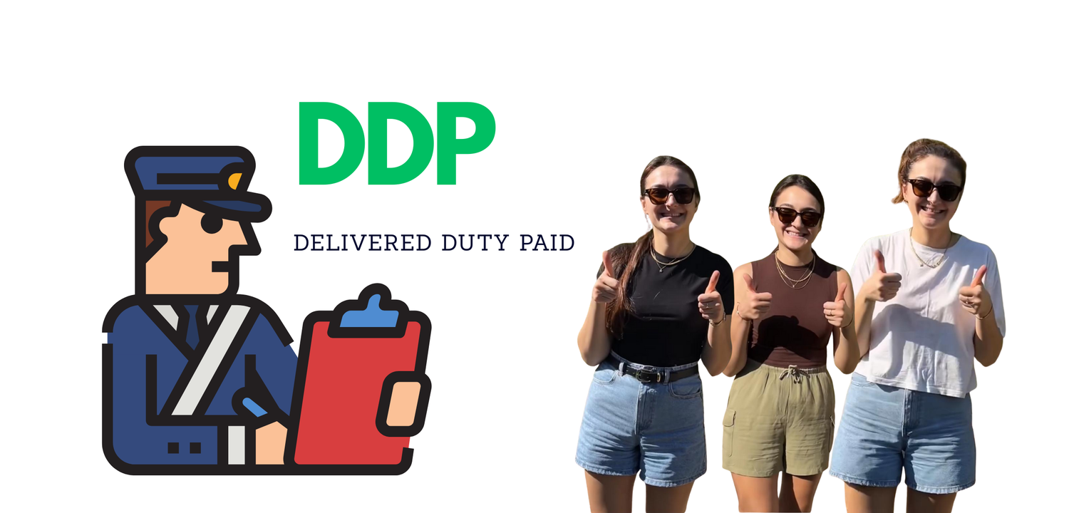 DDP DELIVERED DUTY PAID 