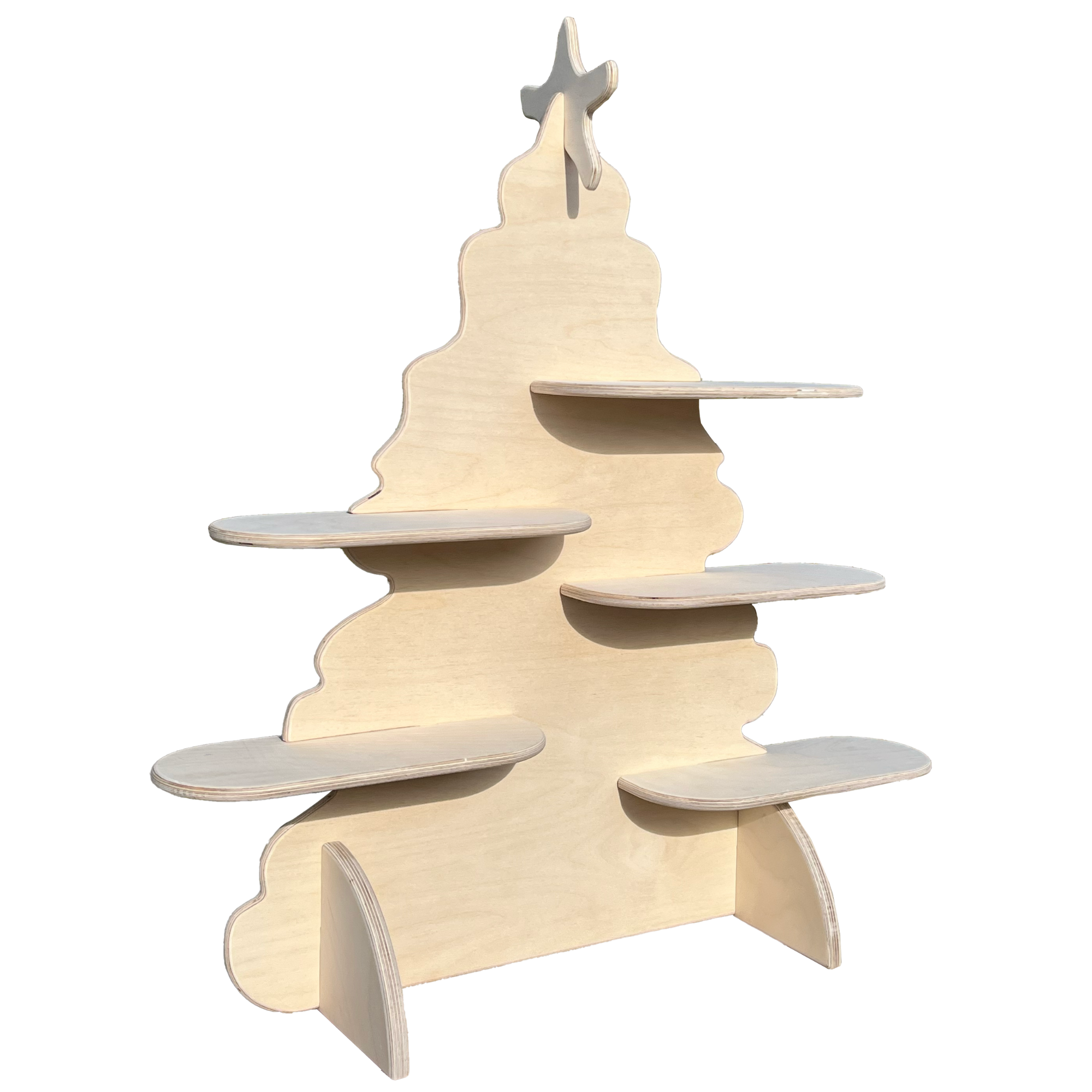 Wavy Christmas Tree Collapsible Display Stand