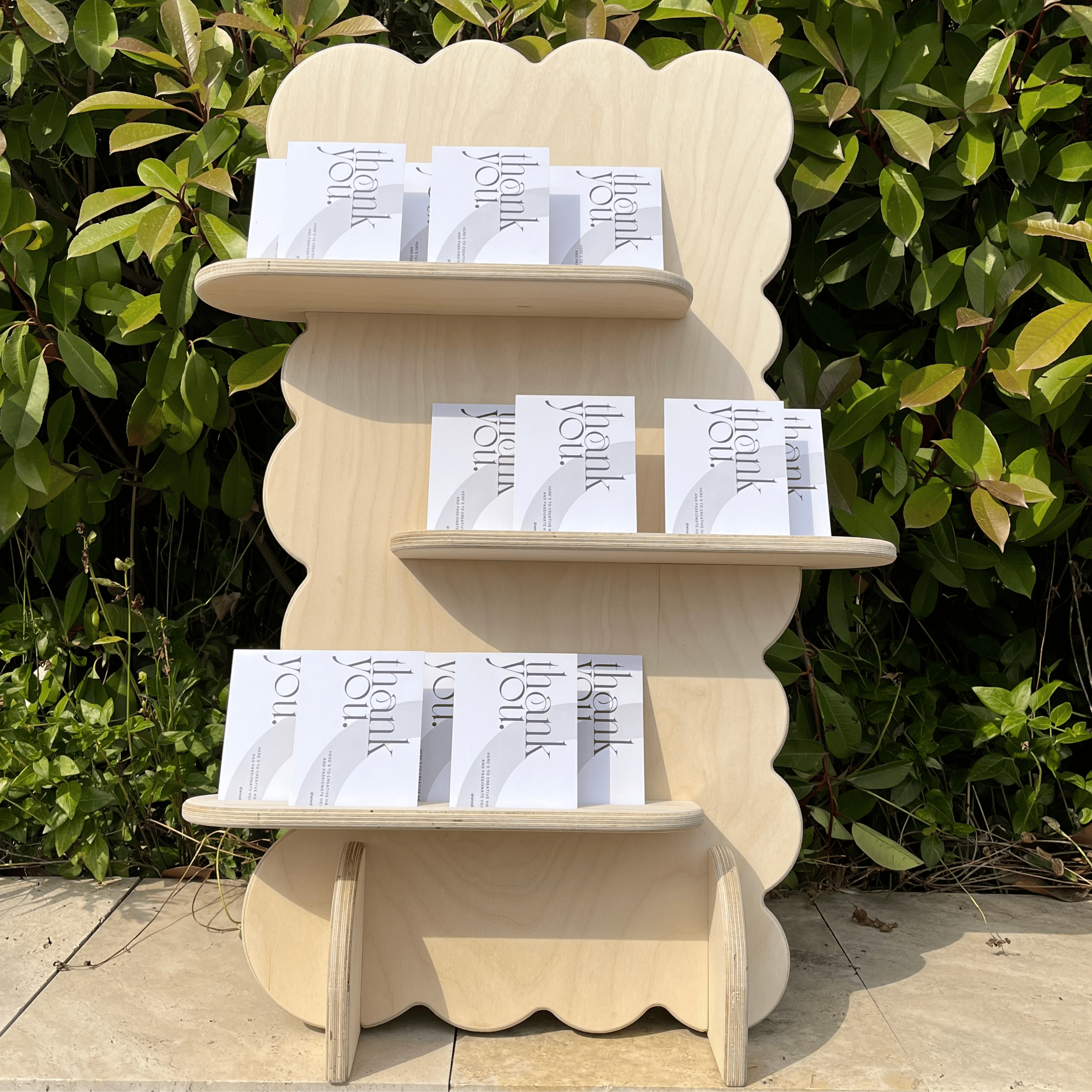 3-Tier Slottie Collapsible Display Stand