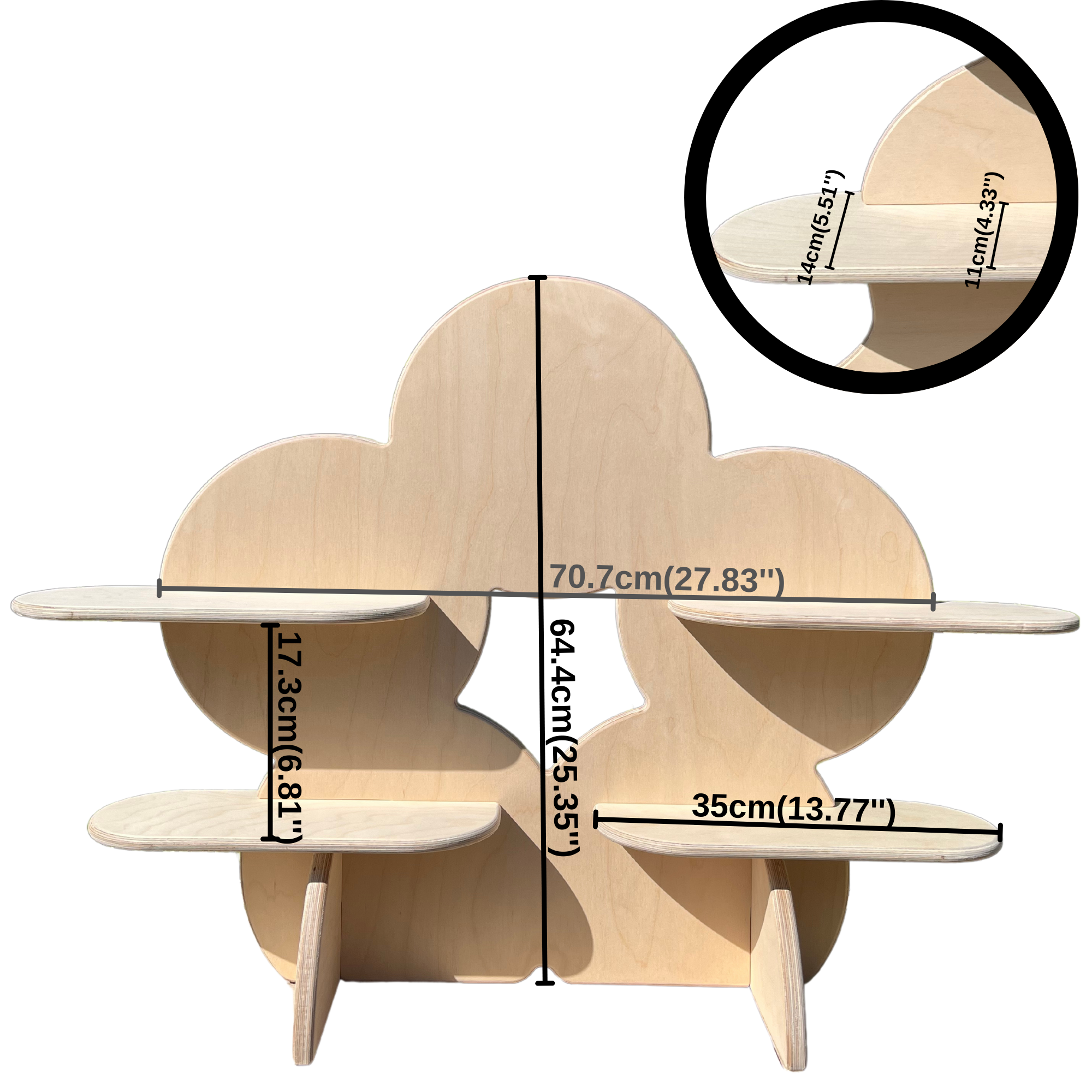 Bubble Collapsible Display Stand