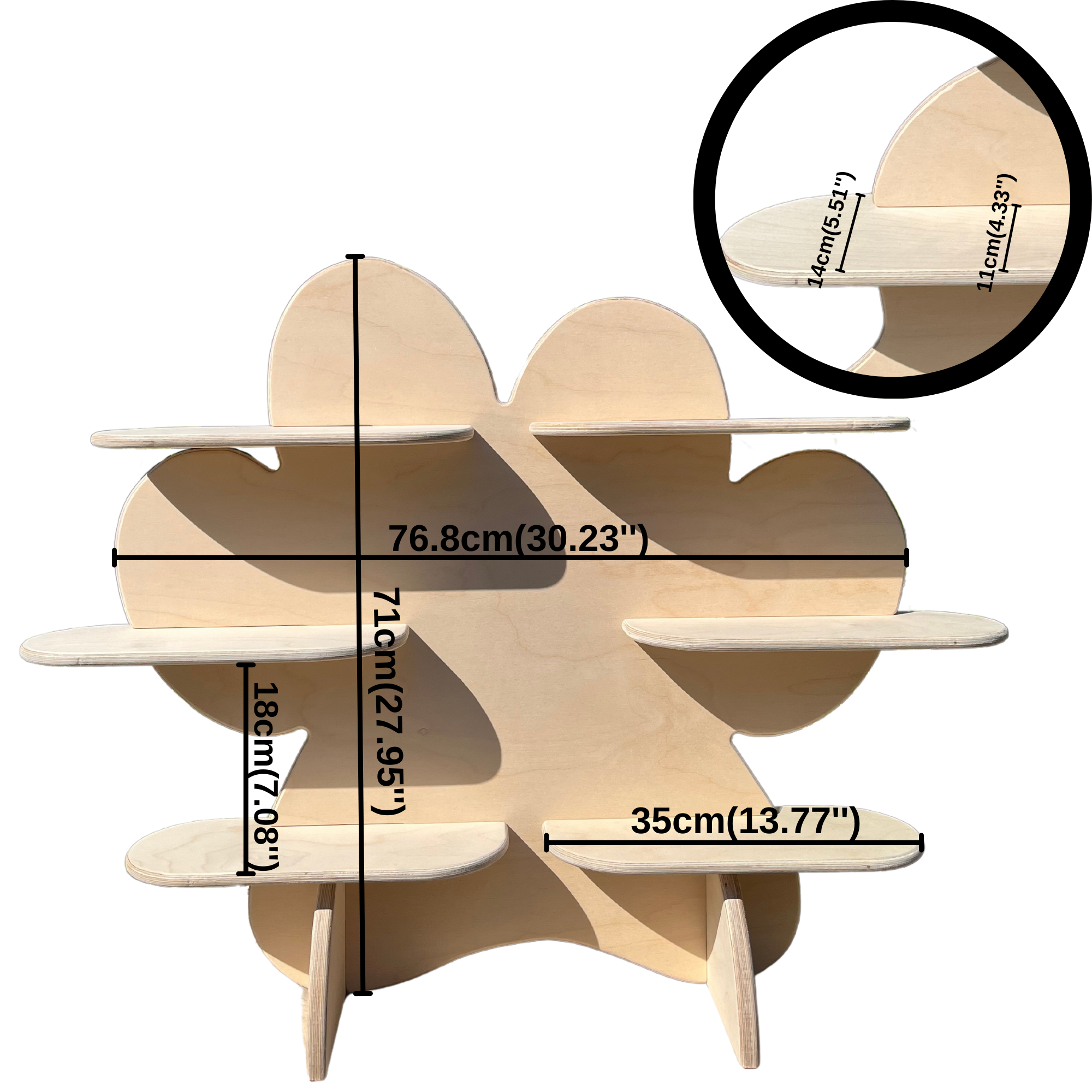 Paw Collapsible Display Stand