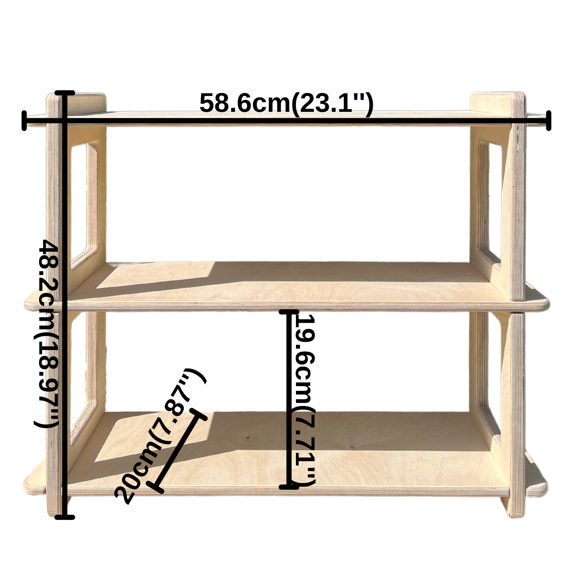 Short Regular Collapsible Display Stand