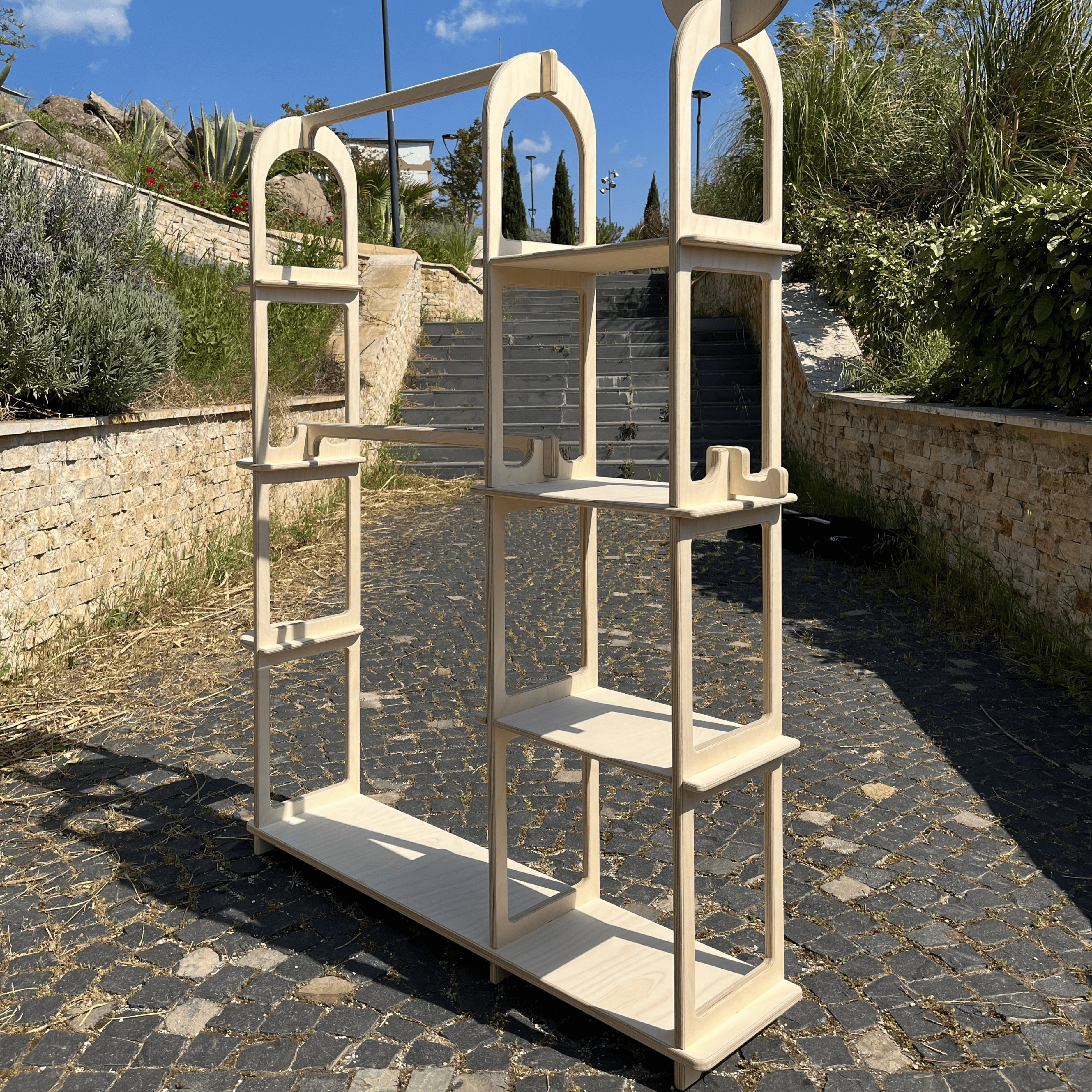 Longer Clothy Collapsible Display Stand