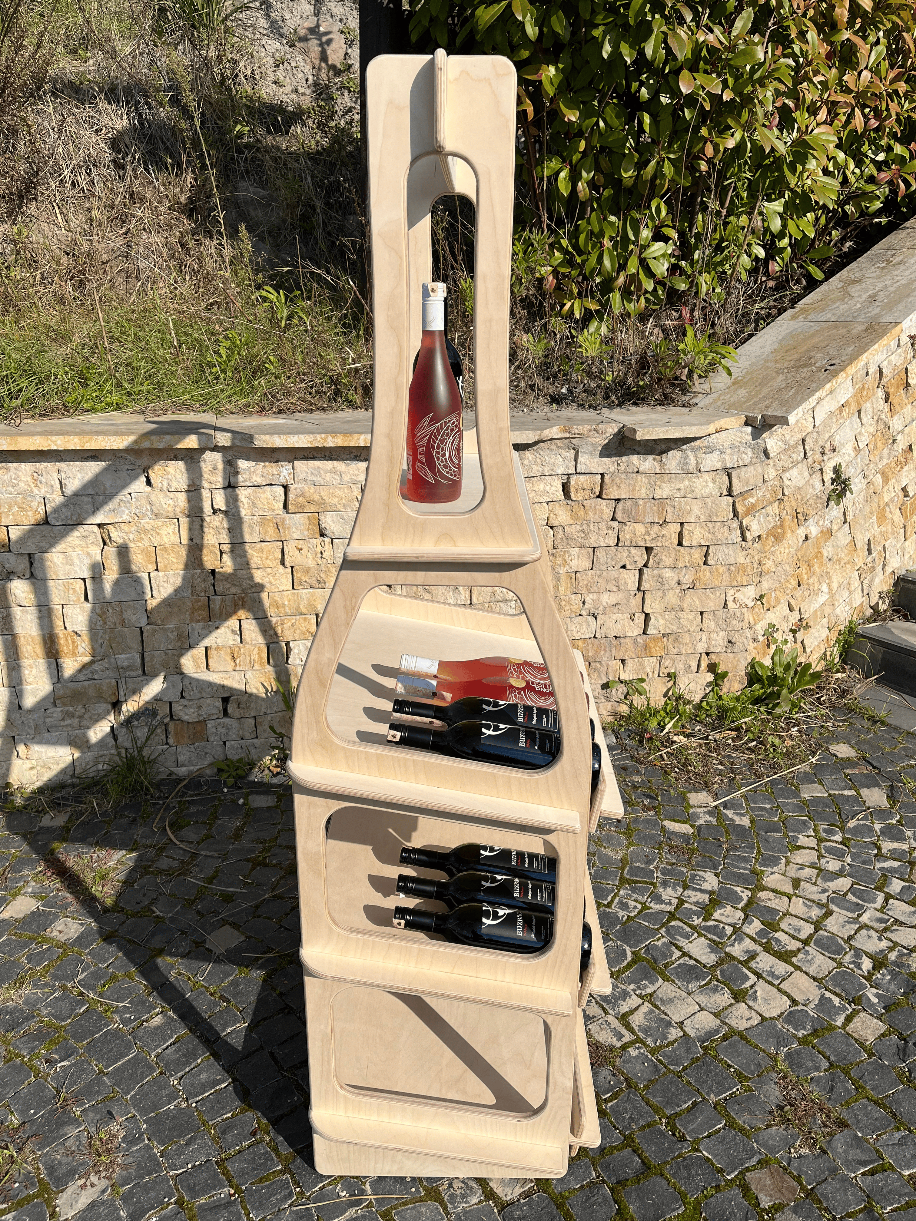 Wine Collapsible Display Stand