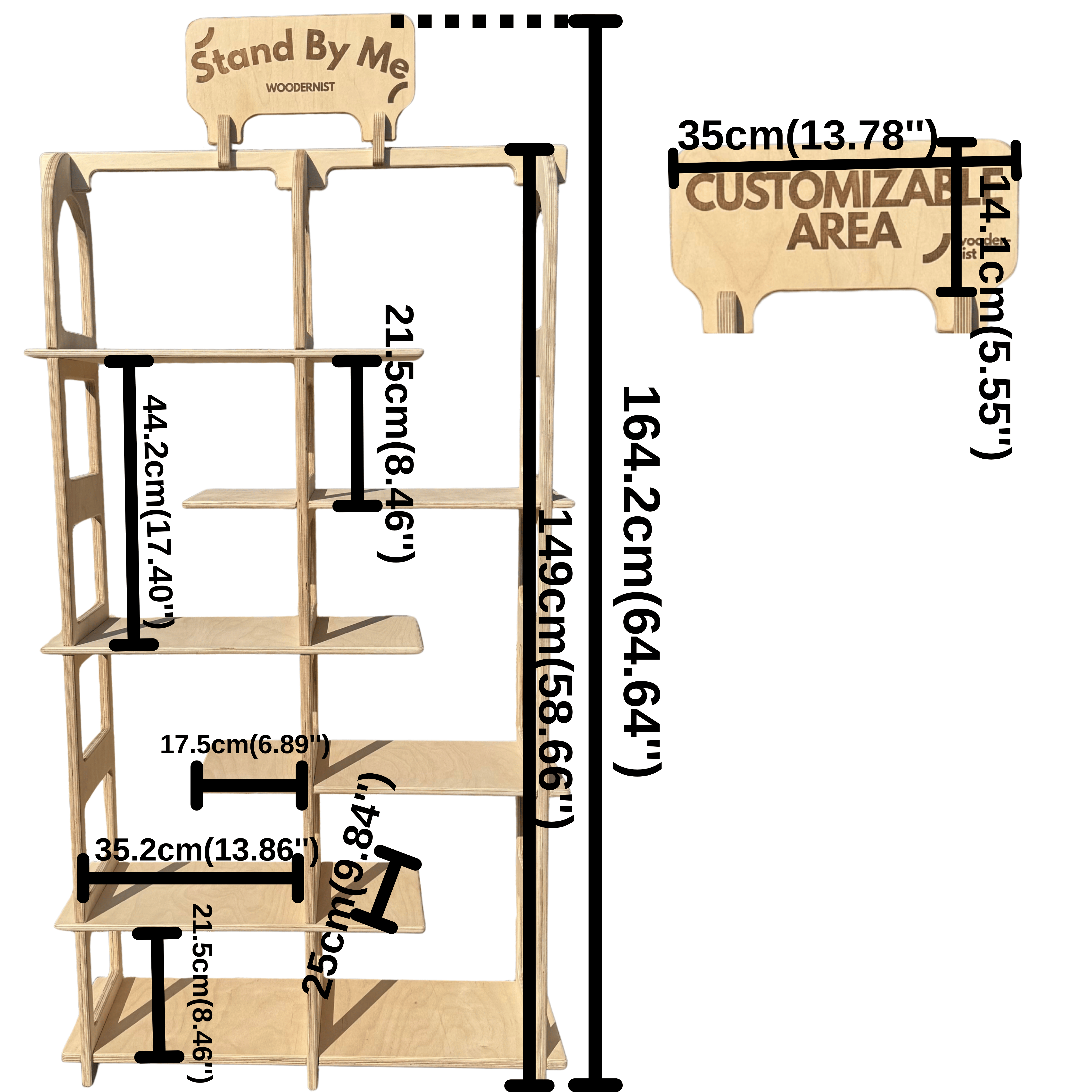 Floopy Collapsible Stand On Floor Display Stand