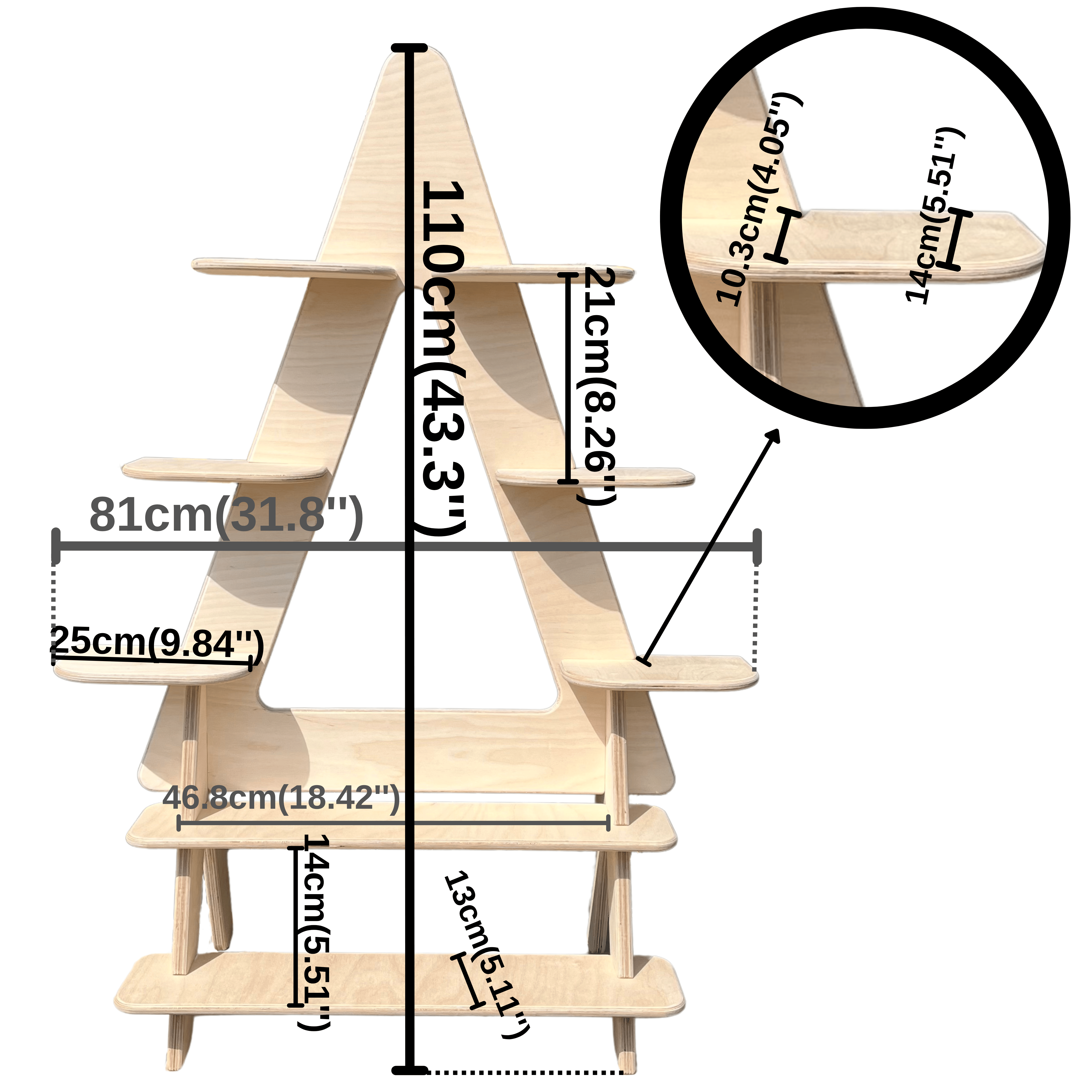 Roofle Collapsible Display Stand